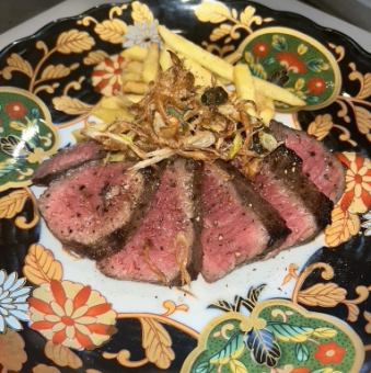 酒場の和牛ステーキ