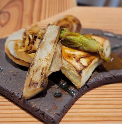 【季節のコースランチ】天然筍コースになります。GWまでの予定 筍が無くなり次第終了