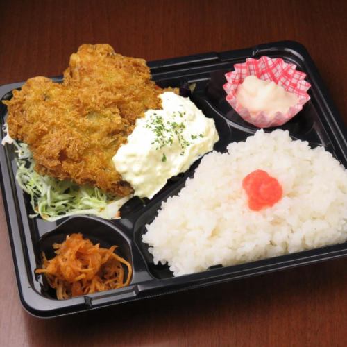 アジフライ弁当