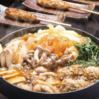 【秋の宴】究極の水炊きコース9品☆2時間プレミアム飲放題付6,000円⇒5,500円