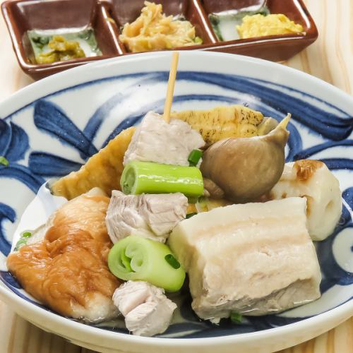[Oden and deep-fried skewers & 2H all-you-can-drink] Course 3500 yen (tax included) All 7 dishes