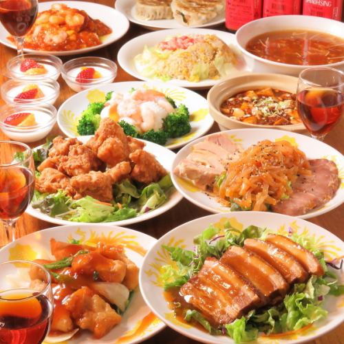 Great for welcome and farewell parties, launches, and various banquets ◎ [All-you-can-eat!!] Courses are also available! All-you-can-eat and drink courses with 50 dishes start from 3,280 yen (tax included)
