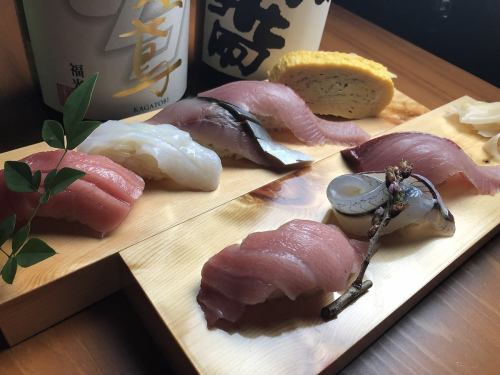寿司盛り合わせ　5貫
