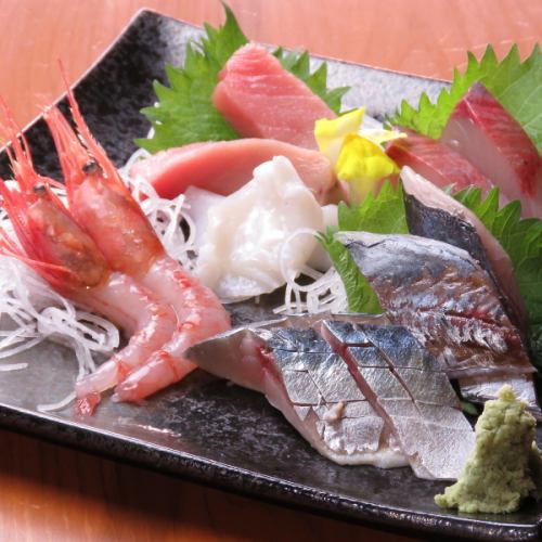 2 servings of sashimi