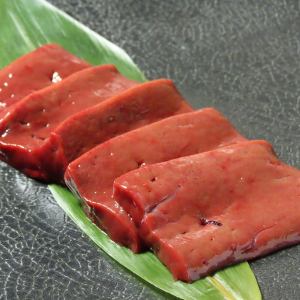 新鮮レバー焼き