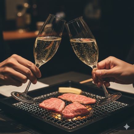 【特別な日に♪】ボトルワイン付！和牛ヒレ/厚切りタン/土鍋ご飯が楽しめるコース≪8品12000円≫