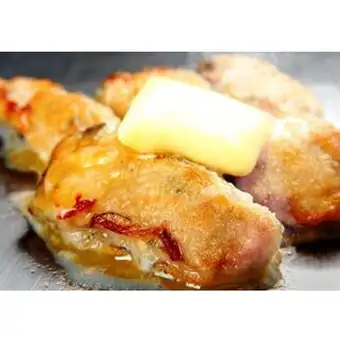 広島牡蠣のバター醤油