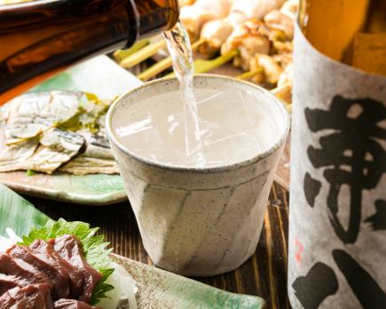 [Enjoy Course ★ 2 hours of popular sake and shochu ◎ Premium all-you-can-drink included] A course that allows you to enjoy 7 dishes