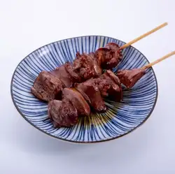 肝 レア焼き/よく焼き
