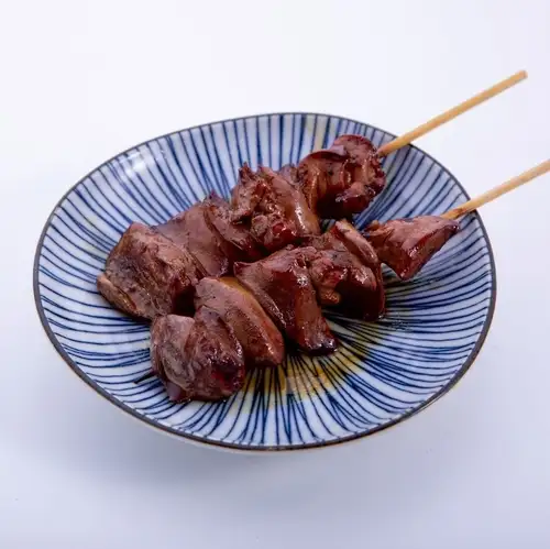 肝 レア焼き/よく焼き