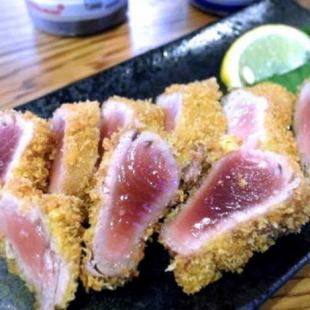 Very popular! Rare tuna cutlet course with 120 minutes of all-you-can-drink for 6,000 yen