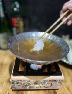 (Another store) Early summer conger eel shabu-shabu course!