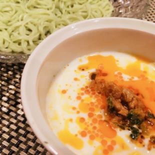 (別店舗)絶対食べて！厳選野菜を旬のお魚で巻いて贅沢に豪華に味わう体験型ウニの豆乳鍋コース！