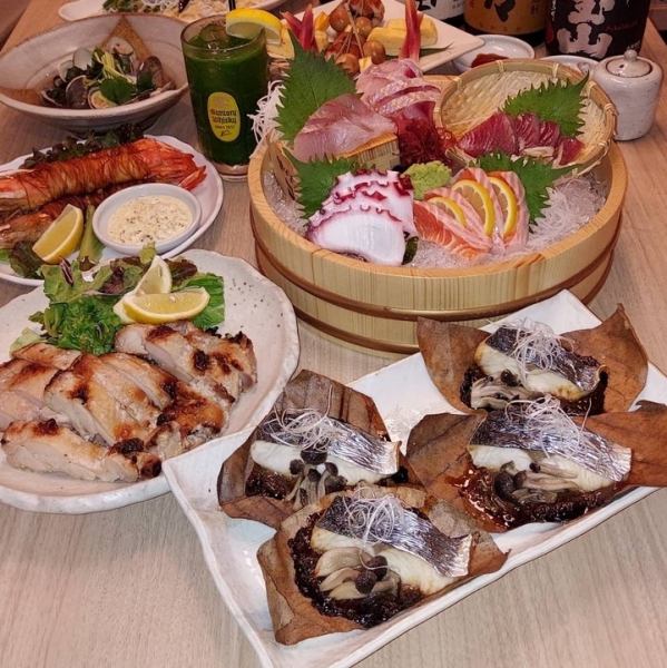  【本八幡限定コース】小松菜ハイボール付特選コース【2時間飲み放題付】〈全7品〉 5000円