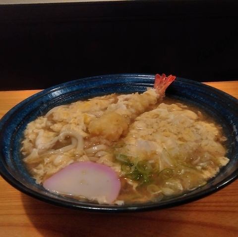 Shrimp Tempura and Udon Noodles [Warm]