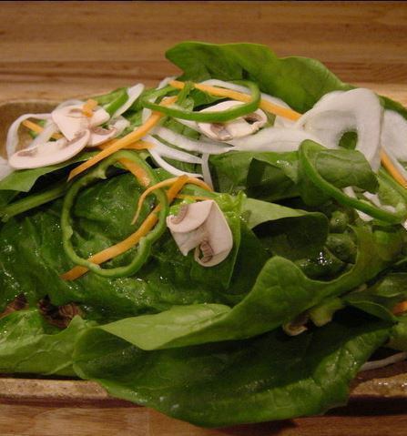 Spinach salad