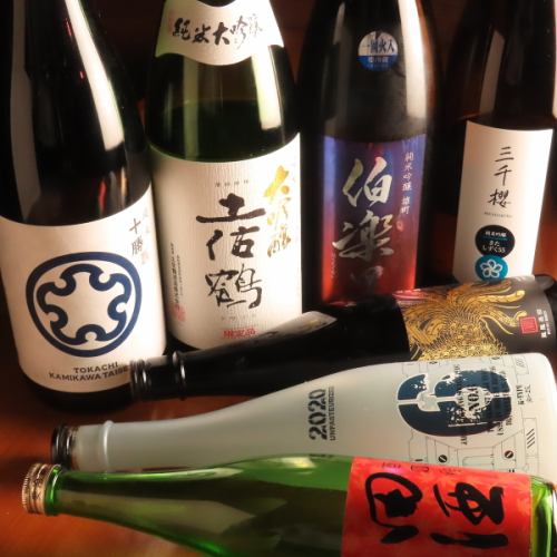 全国から厳選した日本酒
