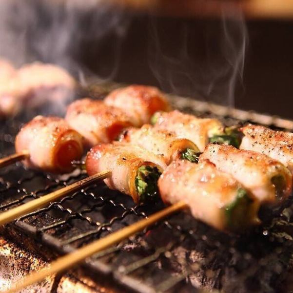 9 dishes including yakitori and vegetable rolls [Extreme Course] 3 hours all-you-can-drink 4000 yen