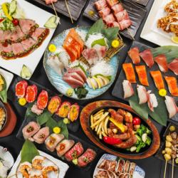 お寿司食べ放題&３H飲み放題付プラン