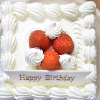 《大切な人への感謝の気持ちを♪》バースデーケーキをご用意いたします☆2000円