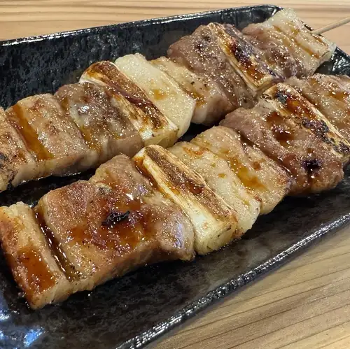 かみこみ豚 豚のねぎま串(1本)(塩・タレ)