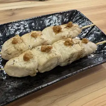 ささみ串 (1本)(塩・タレ・山わさ・梅肉)