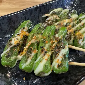 ししとう七味マヨ串 (1本)