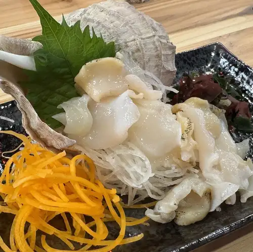 釧路産 真ツブ刺し