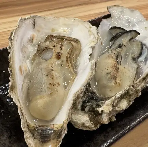仙鳳趾産 牡蠣【焼き・蒸し】(2個)