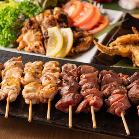 10/1～＜個室確約＞【3500円コース】人気の鶏料理等 6品＋90分飲み放題＜秋宴会＞