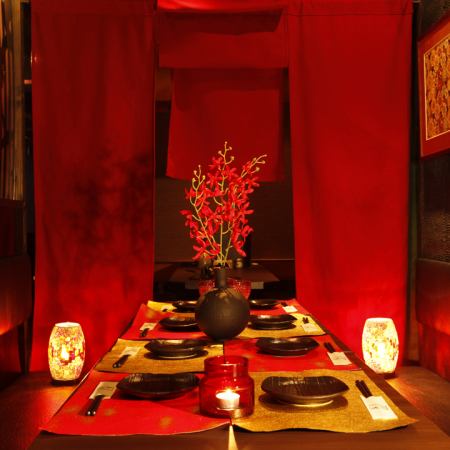 The Asian modern mood is perfect for an adult date.