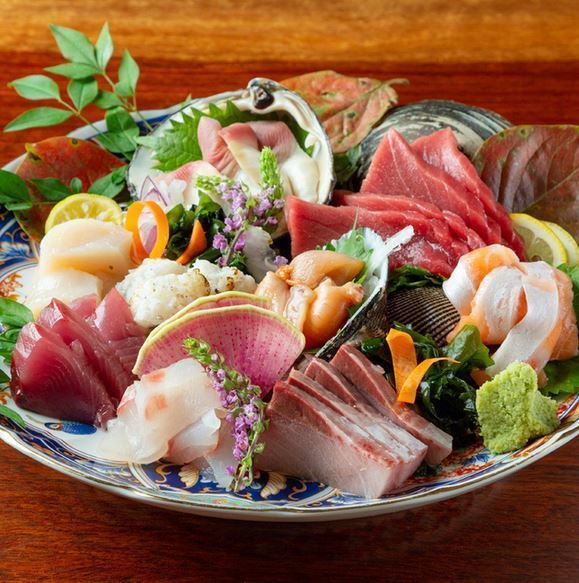 お造り盛り合わせ必食！その時の一番美味しい魚を堪能◎