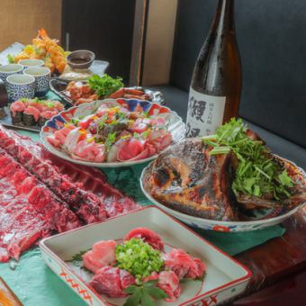 3月・4月限定！特選桜鯛しゃぶしゃぶコース ￥8,000