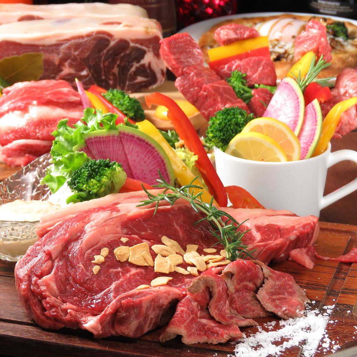 We have a lot of proud meat bar menus ♪ Please try them once ♪