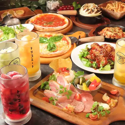 Perfect for all kinds of parties and celebrations! Toriko Meat Banquet Course ♪ 11 dishes in total 5500 yen ⇒ 4500 yen with all-you-can-drink