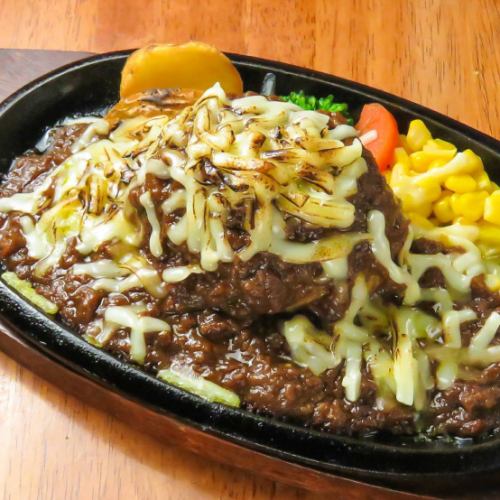 門司港名物！焼きカレーハンバーグセット