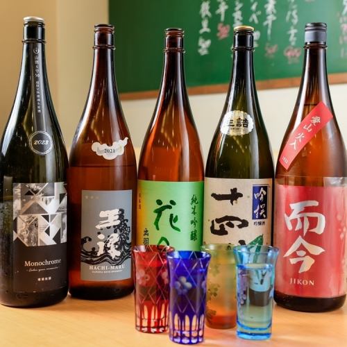 ＼種類豊富な日本酒／