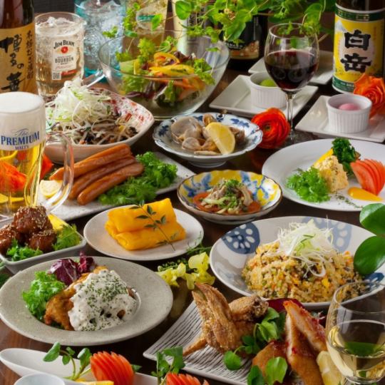 《日～木期間限定♪》全80種☆１２０分　3500円！【スタンダード食べ飲み放題プラン】