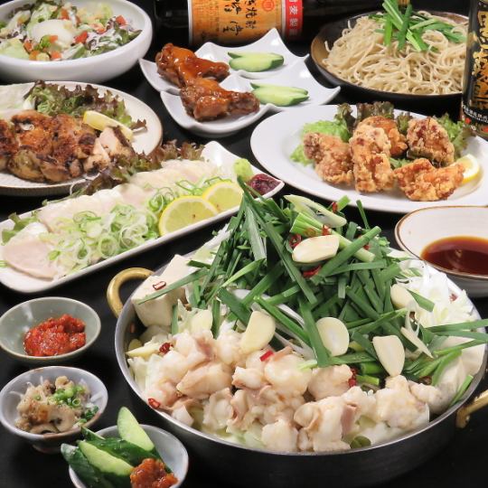 【歓送迎会に】鍋+生ビール付プレミアム食べ飲み放題5000円(税込)/120分