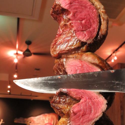 [★Very popular! Exquisite meat★All-you-can-eat Churrasco] We will provide each cut in the best condition!