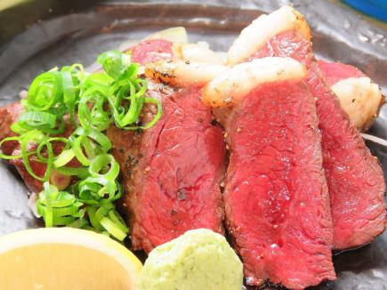 [Domestic beef charcoal grilled ichibo steak + spiny lobster] 9 dishes + 120 minutes all-you-can-drink course 5,500 yen ⇒ 5,000 yen (tax included)