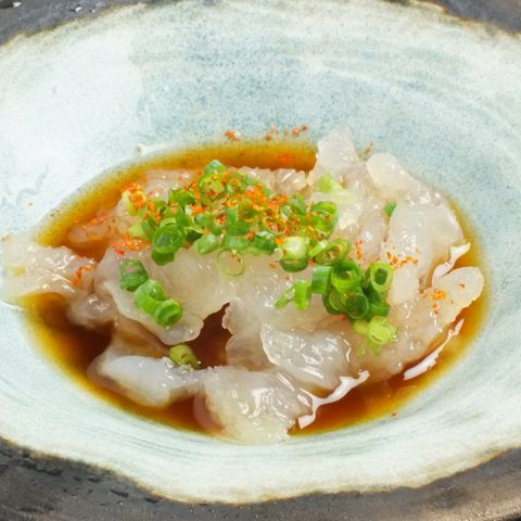 Jellyfish ponzu sauce