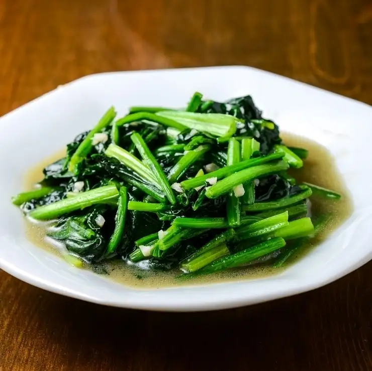 青菜炒め