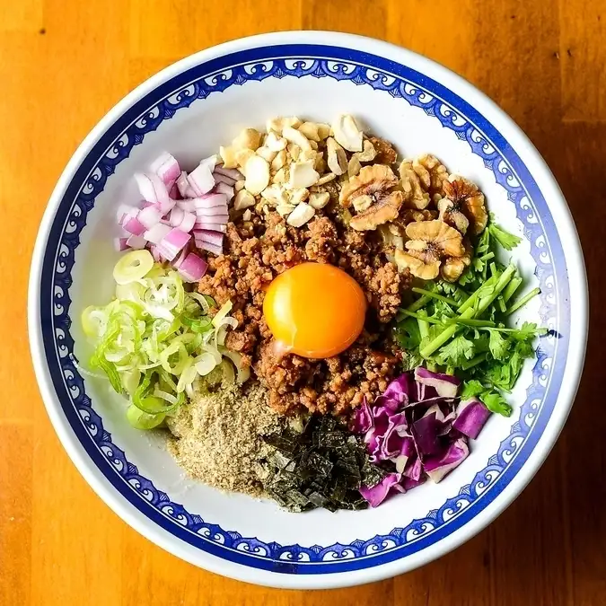 罪悪感なし!数量限定!薬膳まぜそば