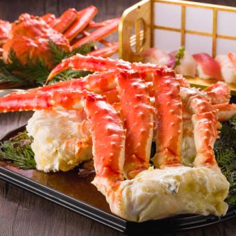 ■2-hour all-you-can-eat sushi, king crab, and snow crab from approximately 90 varieties!