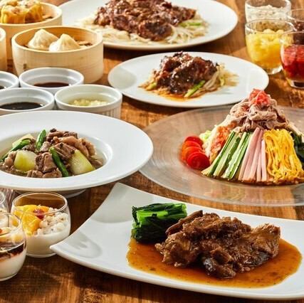 自由に選べる中華ブッフェ