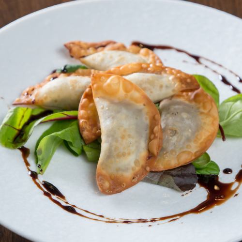 洋風揚げ餃子 きのこのデュクセル(3個)