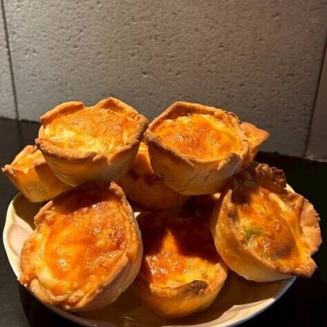 ベーコンとオニオンキッシュ