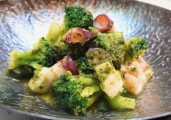 Octopus and Broccoli Genovese