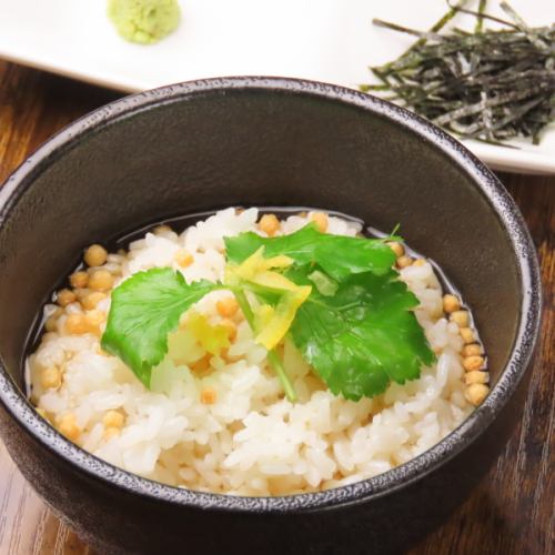 本日の出汁茶漬け